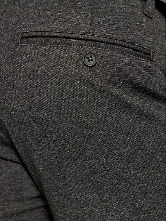 Εξοδος 😀 Only & Sons Άνδρες Υφασμάτινα Σορτς Σορτς υφασμάτινο Mark 22018667 Γκρι Regular Fit 😍 - Image 4