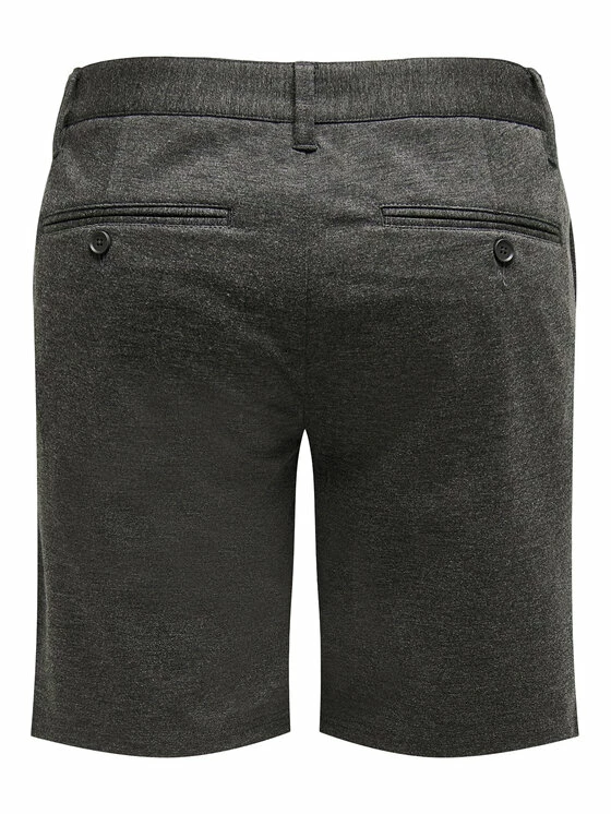 Εξοδος 😀 Only & Sons Άνδρες Υφασμάτινα Σορτς Σορτς υφασμάτινο Mark 22018667 Γκρι Regular Fit 😍 - Image 6