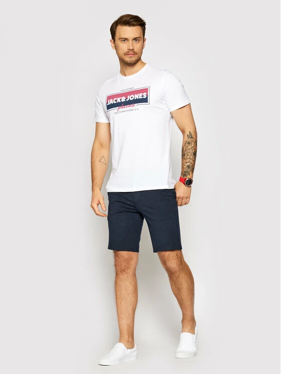 Τοπ 10 🔥 Only & Sons Άνδρες Υφασμάτινα Σορτς Σορτς υφασμάτινο Mark 22018669 Σκούρο μπλε Regular Fit 🥰 - Image 2