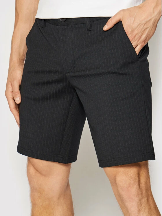 Εκπτωση ✨ Only & Sons Άνδρες Υφασμάτινα Σορτς Σορτς υφασμάτινο Mark 22019628 Μαύρο Slim Fit 🎁