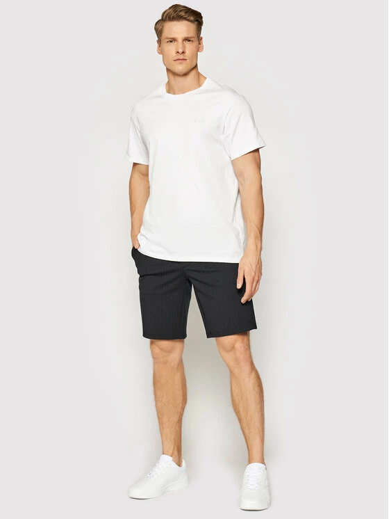 Εκπτωση ✨ Only & Sons Άνδρες Υφασμάτινα Σορτς Σορτς υφασμάτινο Mark 22019628 Μαύρο Slim Fit 🎁 - Image 2