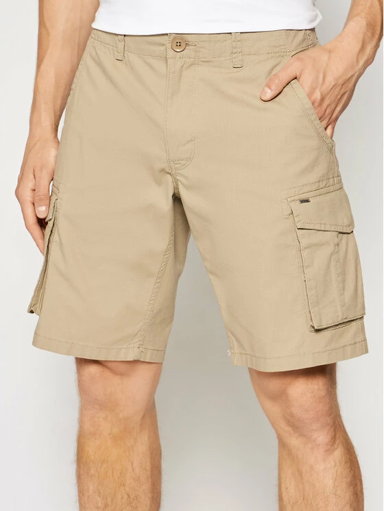 Κουπόνι ⭐ Only & Sons Άνδρες Υφασμάτινα Σορτς Σορτς υφασμάτινο Mike 22019487 Μπεζ Regular Fit 🔥