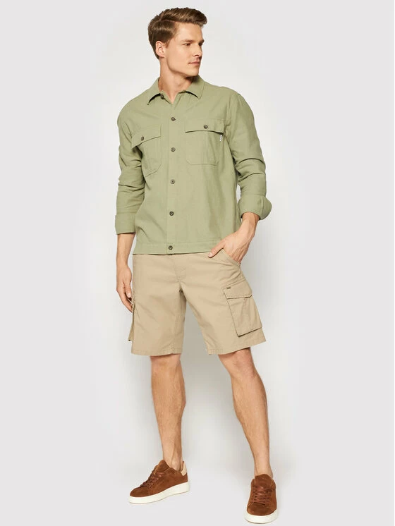 Κουπόνι ⭐ Only & Sons Άνδρες Υφασμάτινα Σορτς Σορτς υφασμάτινο Mike 22019487 Μπεζ Regular Fit 🔥 - Image 2