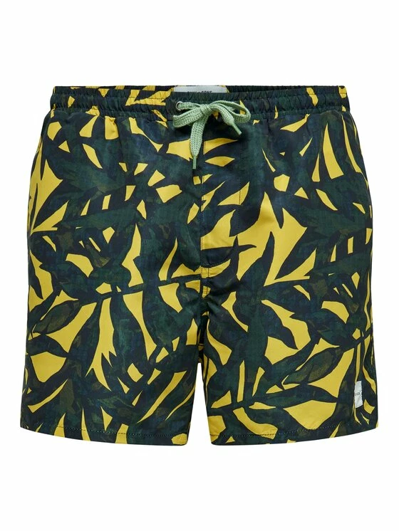 Η καλύτερη συμφωνία 😀 Only & Sons Άνδρες Σορτς κολύμβησης Ted 22019094 Πράσινο Regular Fit ⌛ - Image 6