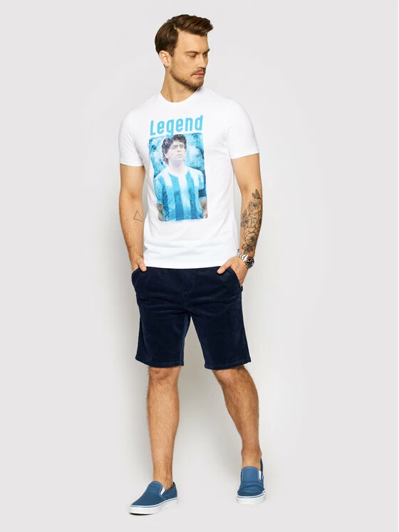 Εκπτωση 🥰 Only & Sons Άνδρες Υφασμάτινα Σορτς Σορτς υφασμάτινο Linus 22019120 Σκούρο μπλε Regular Fit ✔️ - Image 2