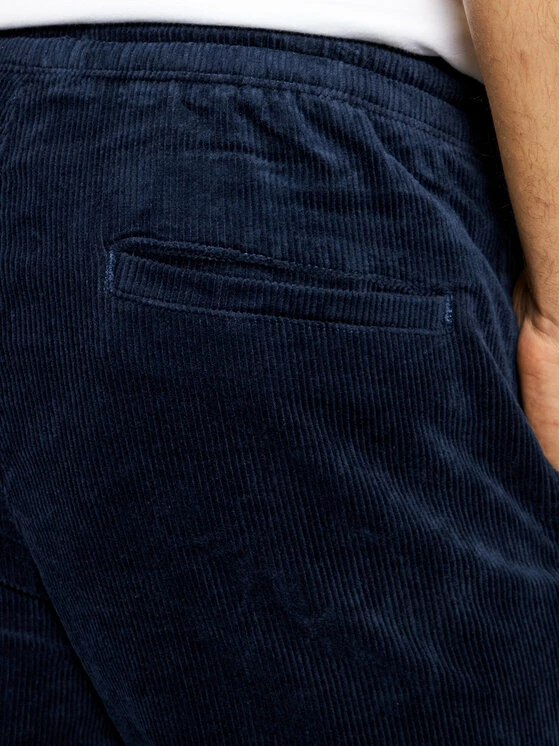 Εκπτωση 🥰 Only & Sons Άνδρες Υφασμάτινα Σορτς Σορτς υφασμάτινο Linus 22019120 Σκούρο μπλε Regular Fit ✔️ - Image 4