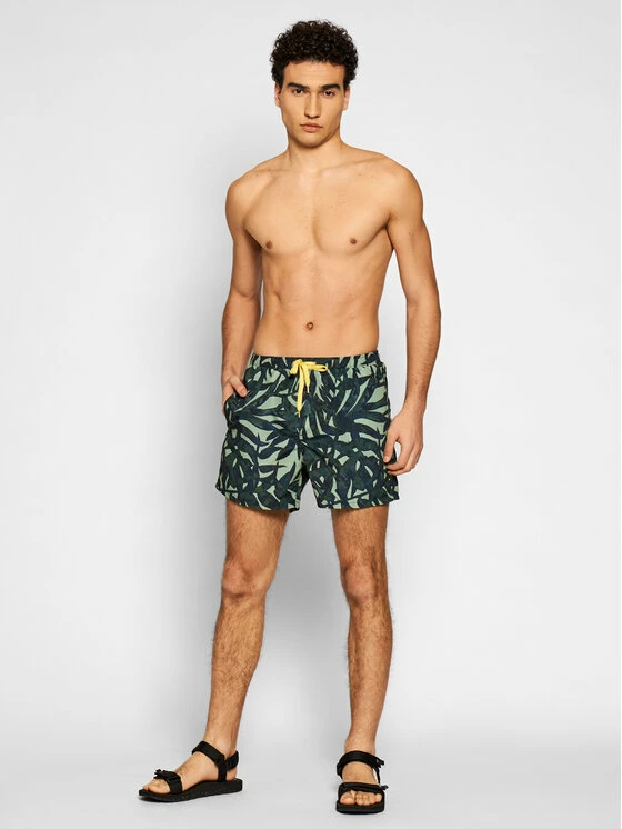 Προϋπολογισμός 🛒 Only & Sons Άνδρες Σορτς κολύμβησης Ted 22019094 Πράσινο Regular Fit 🧨 - Image 2