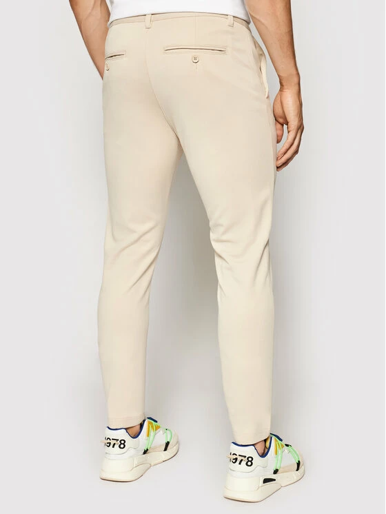 Το φθηνότερο 🔥 Only & Sons Άνδρες Παντελόνια Chinos Παντελόνι Chino Mark 22010209 Μπεζ Slim Tapered Fit 🌟 - Image 3