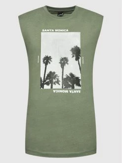 Η καλύτερη συμφωνία 😍 Only & Sons Άνδρες Tank Tops Tank Top Grayson 22022668 Πράσινο Relaxed Fit 🥰