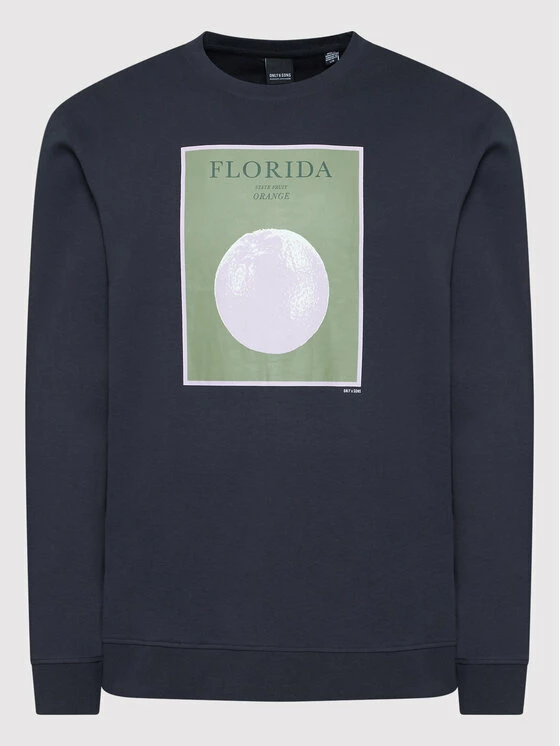 Εκπτωση 👏 Only & Sons Άνδρες Μπλούζες Χωρίς Φερμουάρ Μπλούζα Ike 22022144 Σκούρο μπλε Regular Fit ✨ - Image 5