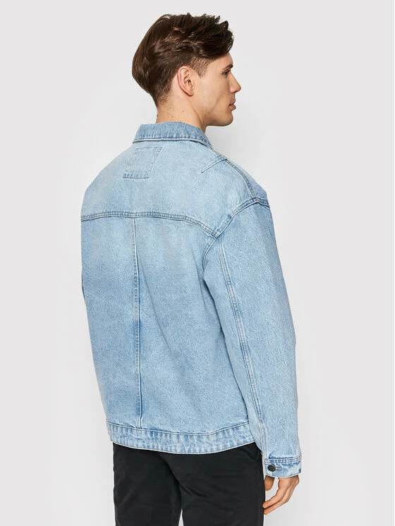 Αγορά 😉 Only & Sons Άνδρες Τζιν Μπουφάν Τζιν μπουφάν Rick 22021985 Μπλε Regular Fit 🎁 - Image 3