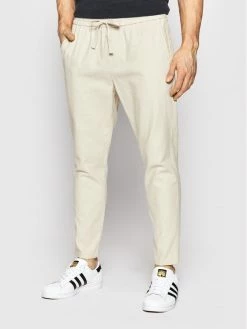 Εκπτωση 🥰 Only & Sons Άνδρες Υφασμάτινα Παντελόνια Παντελόνι υφασμάτινο Linus 22021823 Μπεζ Tapered Fit ✨