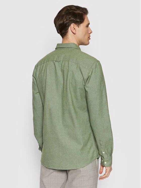 Νέος ⌛ Only & Sons Άνδρες Casual Πουκάμισα Πουκάμισο Niko 22019878 Πράσινο Slim Fit ⭐ - Image 3