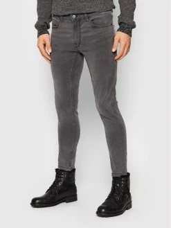 Best Pirce 🎁 Only & Sons Άνδρες Τζιν Warp 22020749 Γκρι Skinny Fit 🎁
