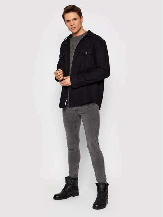 Best Pirce 🎁 Only & Sons Άνδρες Τζιν Warp 22020749 Γκρι Skinny Fit 🎁 - Image 2