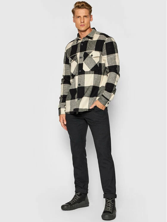 Καλύτερη πώληση 🔔 Only & Sons Άνδρες Casual Πουκάμισα Πουκάμισο Milo 22019854 Μαύρο Relaxed Fit 👏 - Image 2