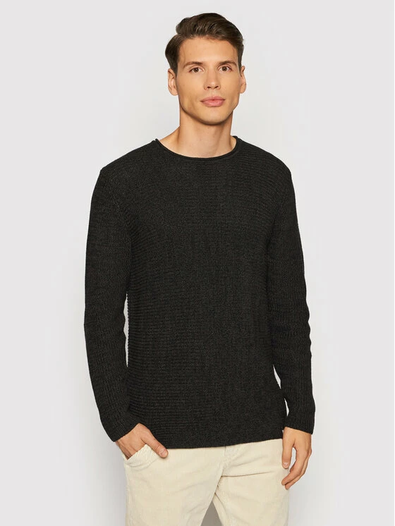 Κουπόνι 🥰 Only & Sons Άνδρες Πουλόβερ Sato 22007296 Μαύρο Regular Fit ✨