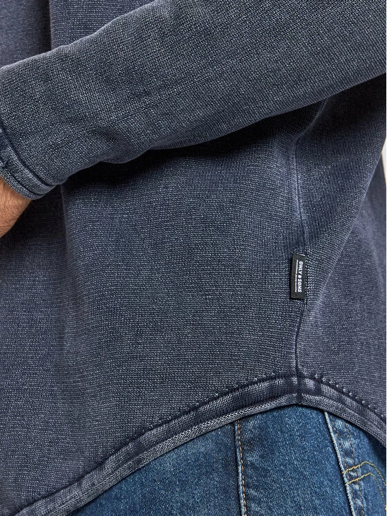 Flash Sale 🤩 Only & Sons Άνδρες Μακρυμάνικα Longsleeve Garson 22021094 Σκούρο μπλε Regular Fit 🥰 - Image 4