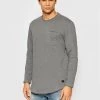 Εξοδος 👏 Only & Sons Άνδρες Μακρυμάνικα Longsleeve Klas 22020359 Γκρι Regular Fit 🎁