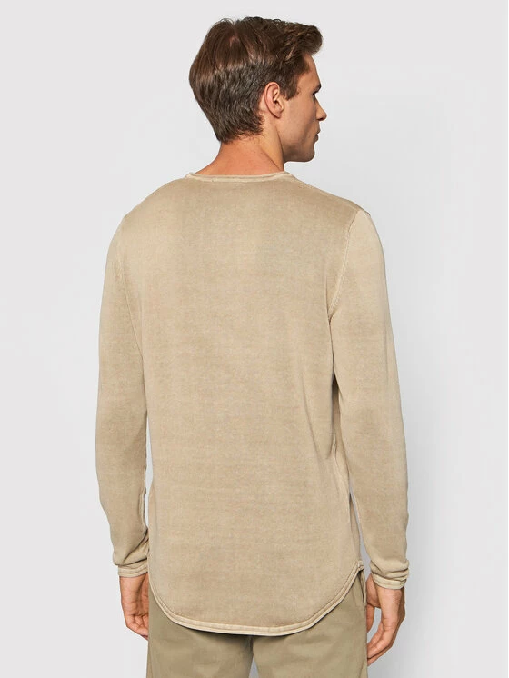 Best Pirce ✔️ Only & Sons Άνδρες Μακρυμάνικα Longsleeve Garson 22021094 Μπεζ Regular Fit 🥰 - Image 3