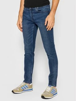 Πολύ καλή προσφορά 😀 Only & Sons Άνδρες Τζιν Loom 22021663 Σκούρο μπλε Slim Fit 😀