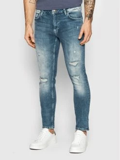 Η καλύτερη συμφωνία 🧨 Only & Sons Άνδρες Τζιν Loom 22022203 Μπλε Slim Fit 🛒