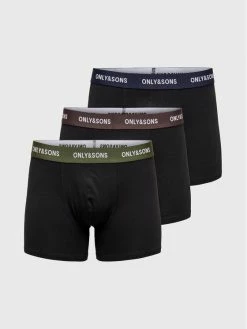 Καλύτερες κριτικές για 🤩 Only & Sons Άνδρες Μπόξερ Σετ μποξεράκια 3 τμχ Fitz 22023854 Μαύρο ✨
