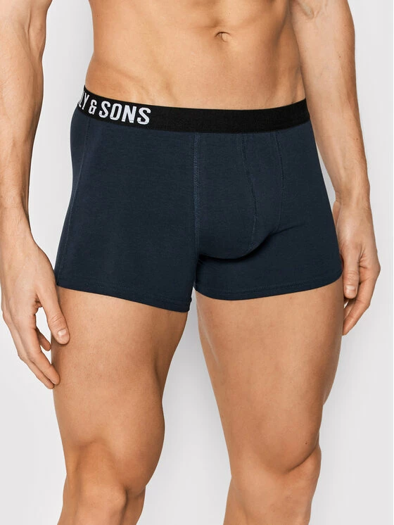 Πολύ καλή προσφορά 🥰 Only & Sons Άνδρες Μπόξερ Σετ μποξεράκια 3 τμχ Fitz 22021059 Έγχρωμο ⌛ - Image 2