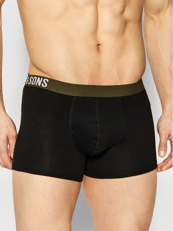 ΧΟΝΔΡΙΚΟ ΕΜΠΟΡΙΟ 😉 Only & Sons Άνδρες Μπόξερ Σετ μποξεράκια 3 τμχ Fitz 22021058 Μαύρο ⭐ - Image 2