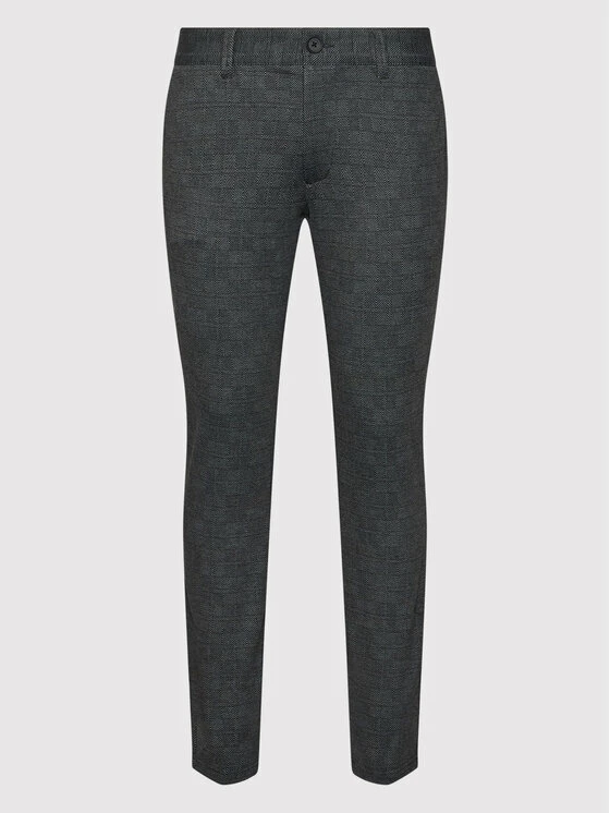 Προϋπολογισμός 🔥 Only & Sons Άνδρες Υφασμάτινα Παντελόνια Παντελόνι υφασμάτινο Mark 22023361 Μαύρο Tapered Fit 🌟 - Image 5