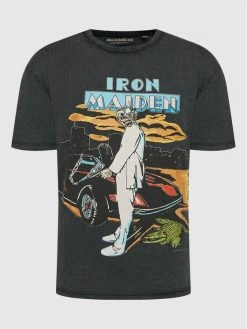 Φτηνός 😉 Only & Sons Άνδρες T-shirts T-Shirt Iron Maiden 22022781 Γκρι Relaxed Fit ⌛