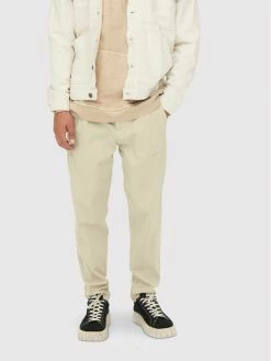 Πολύ καλή προσφορά 🛒 Only & Sons Άνδρες Υφασμάτινα Παντελόνια Παντελόνι υφασμάτινο Leo 22013002 Μπεζ Regular Fit ✨