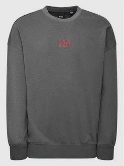 Η καλύτερη συμφωνία 😀 Only & Sons Άνδρες Μπλούζες Χωρίς Φερμουάρ Μπλούζα Wilbert 22022177 Γκρι Relaxed Fit 👍