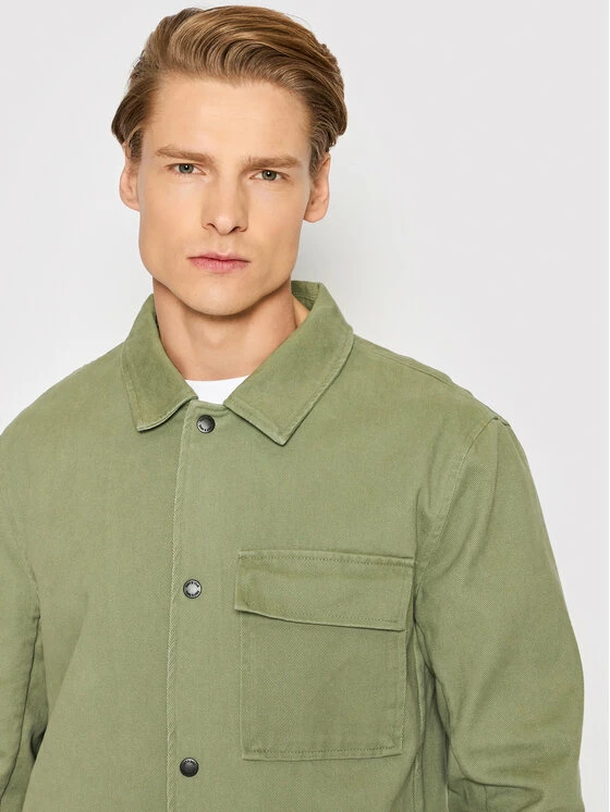 Flash Sale ⭐ Only & Sons Άνδρες Τζιν Μπουφάν Τζιν μπουφάν Hydra 22021512 Πράσινο Regular Fit 😉 - Image 4