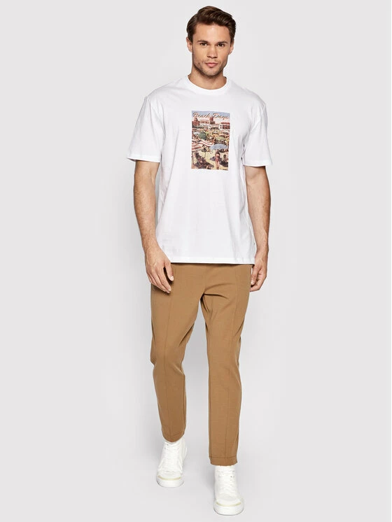 Αγορά 🛒 Only & Sons Άνδρες T-shirts T-Shirt Ib 22022198 Λευκό Regular Fit ⭐ - Image 2