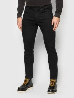 Νέος 🎉 Only & Sons Άνδρες Τζιν Loom 22021418 Μαύρο Slim Fit ⭐