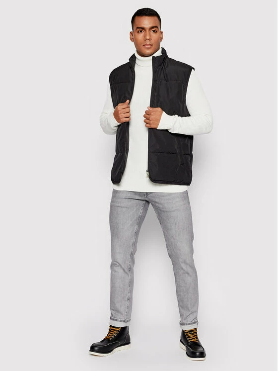 Καλύτερη πώληση ❤️ Only & Sons Άνδρες Γιλέκα Γιλέκο Jeremy 22020390 Μαύρο Slim Fit 😍 - Image 2