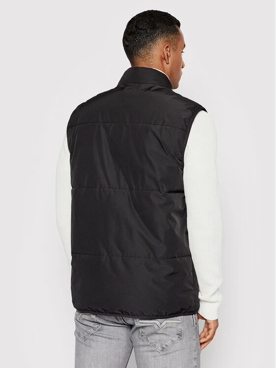 Καλύτερη πώληση ❤️ Only & Sons Άνδρες Γιλέκα Γιλέκο Jeremy 22020390 Μαύρο Slim Fit 😍 - Image 3