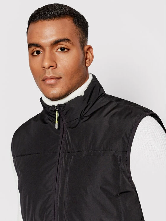 Καλύτερη πώληση ❤️ Only & Sons Άνδρες Γιλέκα Γιλέκο Jeremy 22020390 Μαύρο Slim Fit 😍 - Image 4