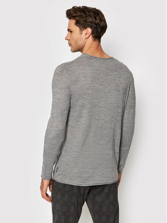 Καλύτερη πώληση 😀 Only & Sons Άνδρες Πουλόβερ Larson 22021662 Γκρι Regular Fit 🎉 - Image 3