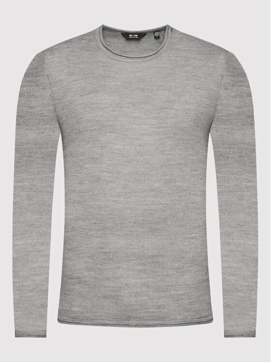 Καλύτερη πώληση 😀 Only & Sons Άνδρες Πουλόβερ Larson 22021662 Γκρι Regular Fit 🎉 - Image 5