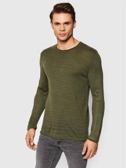 Η καλύτερη συμφωνία 🌟 Only & Sons Άνδρες Πουλόβερ Larson 22021662 Πράσινο Regular Fit 🔔
