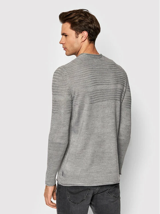 ΧΟΝΔΡΙΚΟ ΕΜΠΟΡΙΟ ⌛ Only & Sons Άνδρες Πουλόβερ Blade 22021678 Γκρι Regular Fit 🥰 - Image 3