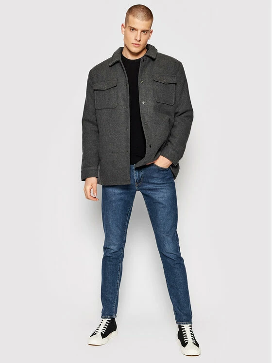 Αγορά 🛒 Only & Sons Άνδρες Μεταβατικά Παλτά Παλτό μεταβατικό Creed 22021183 Γκρι Regular Fit 👍 - Image 2