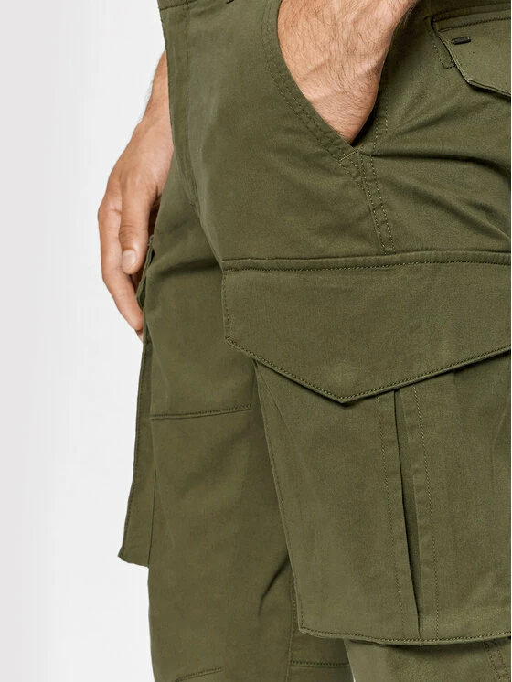 Εκπτωση 🛒 Only & Sons Άνδρες Υφασμάτινα Παντελόνια Παντελόνι υφασμάτινο Kim 22020490 Πράσινο Regular Fit 💯 - Image 4