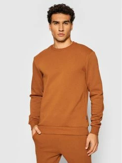 Best Pirce 😀 Only & Sons Άνδρες Μπλούζες Χωρίς Φερμουάρ Μπλούζα Ceres 22018683 Καφέ Regular Fit ⭐