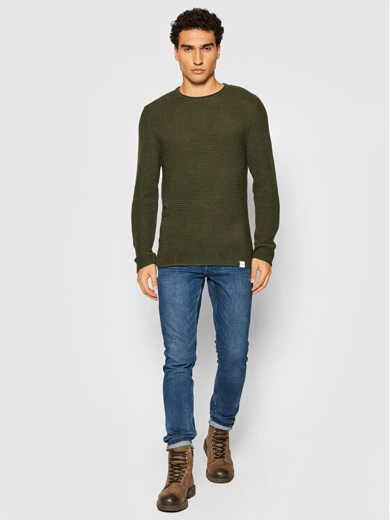 Αγορά 🎁 Only & Sons Άνδρες Πουλόβερ Sato 22007296 Πράσινο Regular Fit 🌟 - Image 2