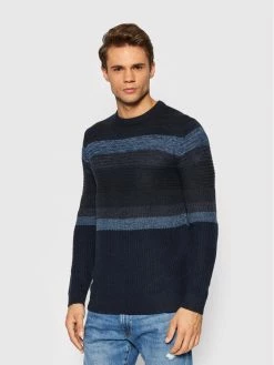 ΧΟΝΔΡΙΚΟ ΕΜΠΟΡΙΟ 🔥 Only & Sons Άνδρες Πουλόβερ Lazlo 22016982 Σκούρο μπλε Regular Fit ✨