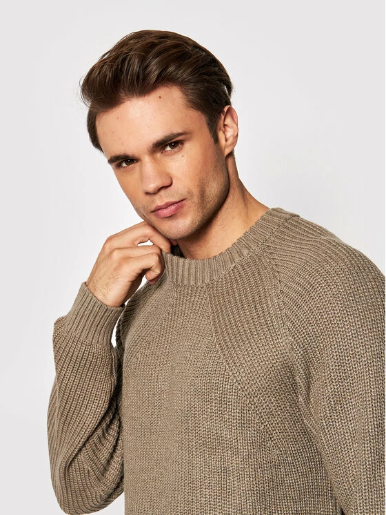 Εκπτωση 👍 Only & Sons Άνδρες Πουλόβερ Bevin 22021061 Γκρι Regular Fit 💯 - Image 4