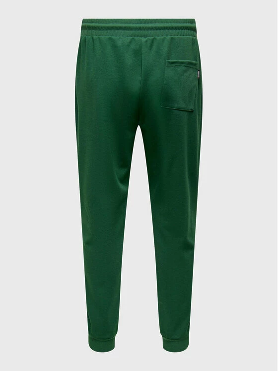 Προϋπολογισμός 🎉 Only & Sons Άνδρες Παντελόνια Φόρμας Παντελόνι φόρμας Squid 22023685 Πράσινο Regular Fit ✔️ - Image 2